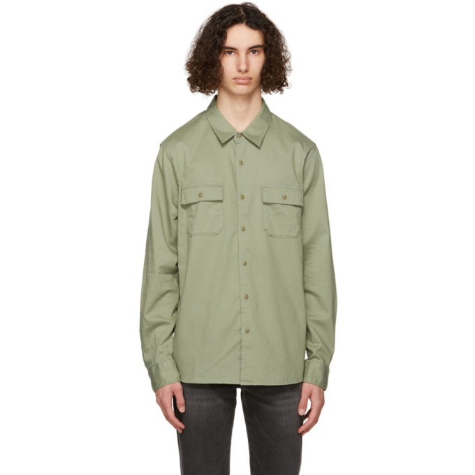 Photo: Frame Green Double Pocket Shirt