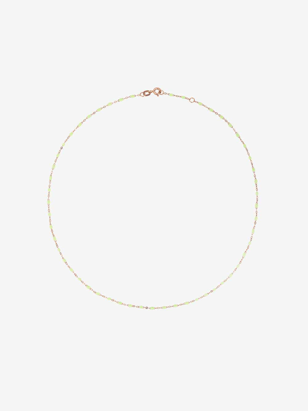 Gigi Clozeau 18K Rose Gold 42 CM Beaded Necklace