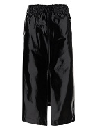 Maison Margiela Panther Leather Midi Skirt