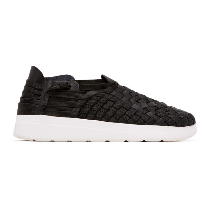 Malibu Sandals Black and White Latigo Sneakers Malibu Sandals display picture 1