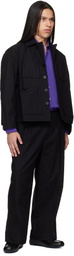 Toogood Black 'The Magician' Trousers