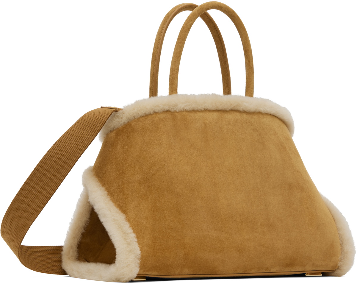 Ferragamo Tan Hug M Bag