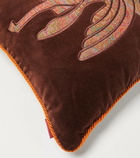 Etro Set of embroidered cotton sheets