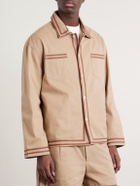 BODE - Canteen Cotton-Twill Overshirt - Neutrals