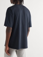 Rhude - Printed Cotton-Jersey T-Shirt - Blue