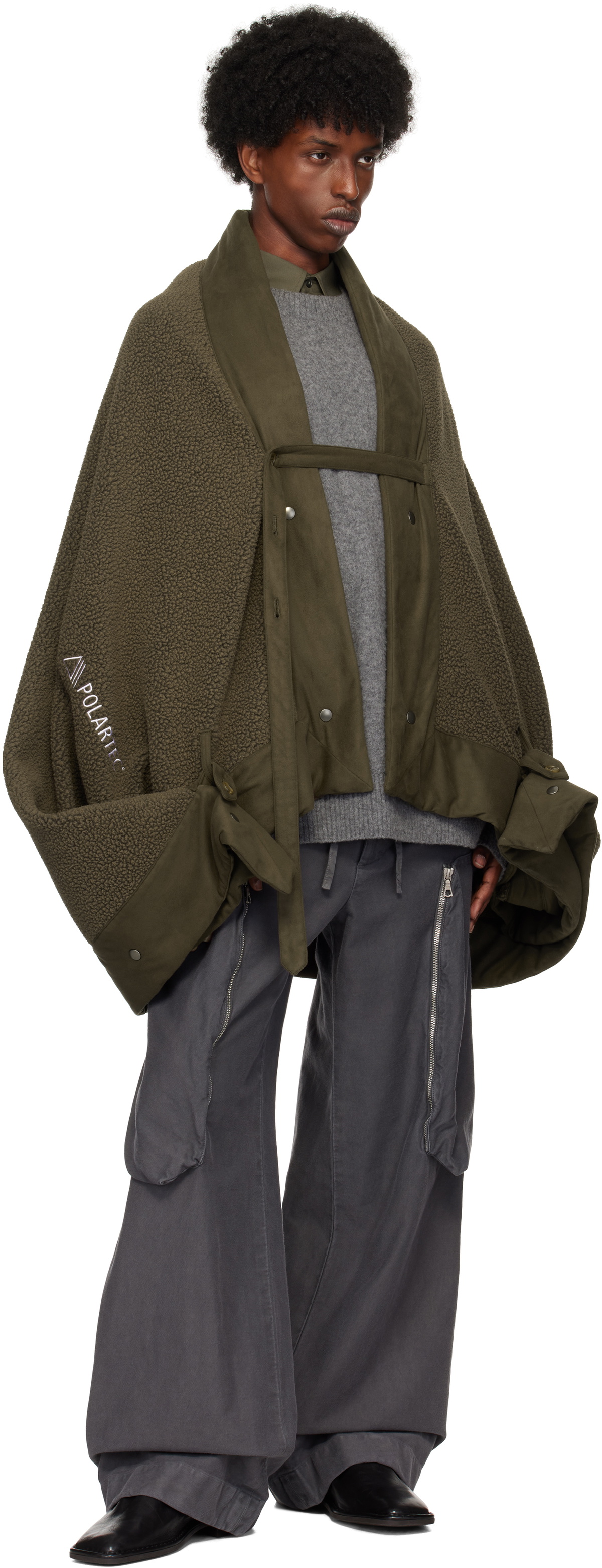 RAINMAKER BLANKET MANTLE BLACK ストール RAINMAKER BLANKET MANTLE BLACK ストール