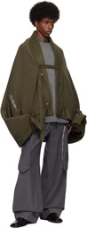 RAINMAKER KYOTO Brown Maison Eureka Edition Blanket Mantle Jacket