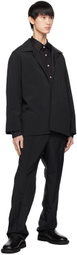 Factor's Black Button Up Shirt