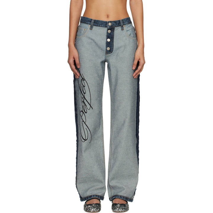 Photo: Marc Jacobs Blue Imperfectly Perfect Jeans