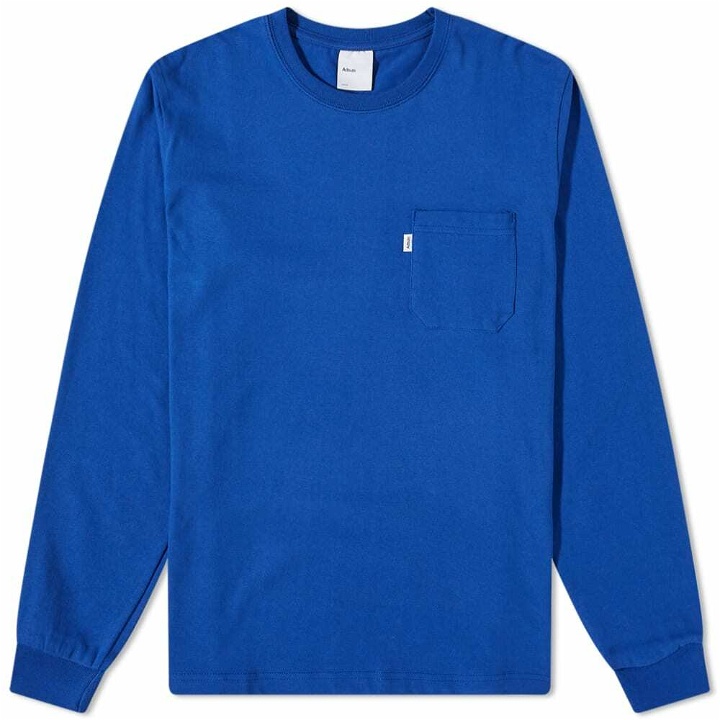 Photo: Adsum Men's Long Sleeve Pocket T-Shirt in Royal Blue