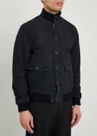Valstar Valstarino Suede Jacket Dark Blue