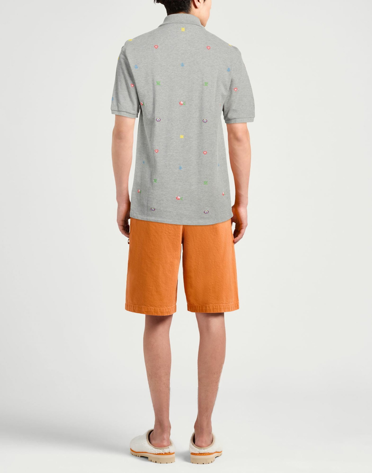 Kenzo Mens Polo shirt Light in Grey