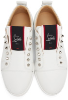 Christian Louboutin White F.A.V. Fique A Vontade Sneakers