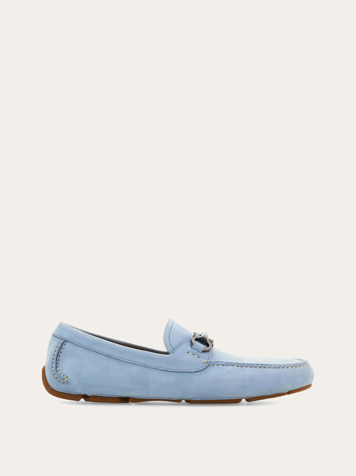 Ferragamo Mens Gancini ornament driver in Blue