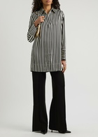 Day Birger ET Mikkelsen Lea Striped Satin Shirt Black