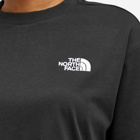 The North Face Women's Essential Oversized T-Shirt in TNF Black