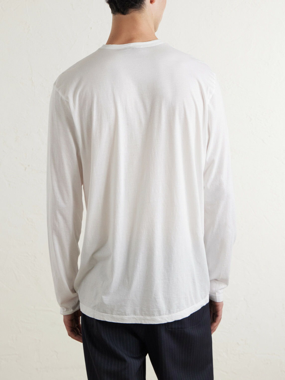 James Perse - Lotus Slim-Fit Cotton-Jersey T-Shirt - White