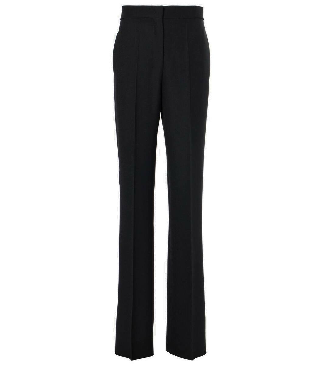 Max Mara 'Acinoso' Beige Fine Wool Pants Women