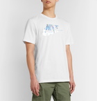 Nike - Sportswear Festival Logo-Print Cotton-Jersey T-Shirt - White