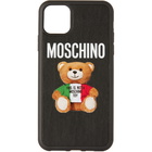 Moschino Black Italian Teddy Bear iPhone 11 Pro Max Case