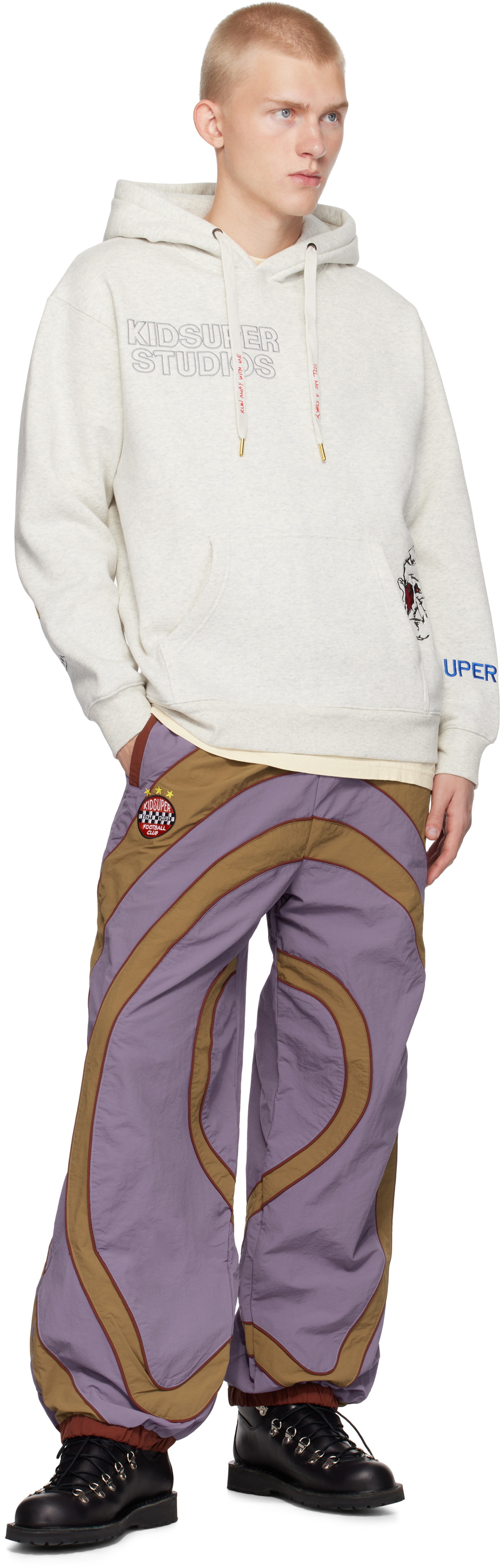 KidSuper Gray Super Hoodie