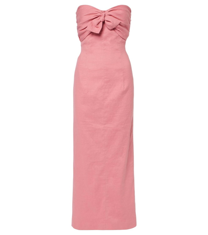 Photo: Tove Rahel linen and cotton-blend maxi dress