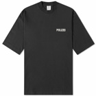 Vetements Men's Polizei T-Shirt in Black