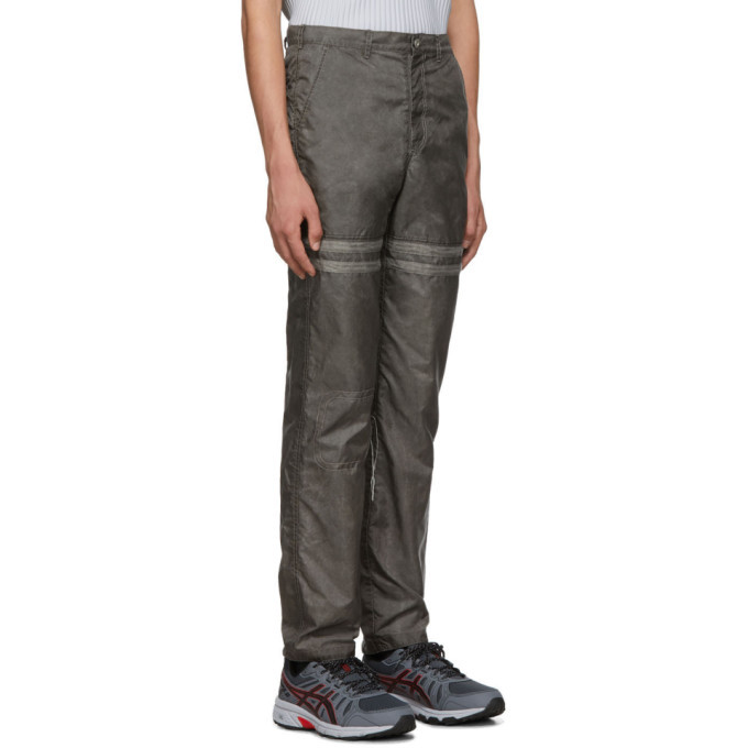 Kanghyuk Grey Readymade Airbag Oil Washed Trousers Kanghyuk