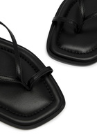 A.emery Turner Leather Sandals Black