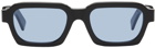 RETROSUPERFUTURE Black & Blue Caro Sunglasses