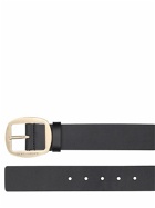 DOLCE & GABBANA - 4cm Leather Belt