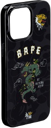 BAPE Black Souvenir iPhone 15 Pro Plus Case