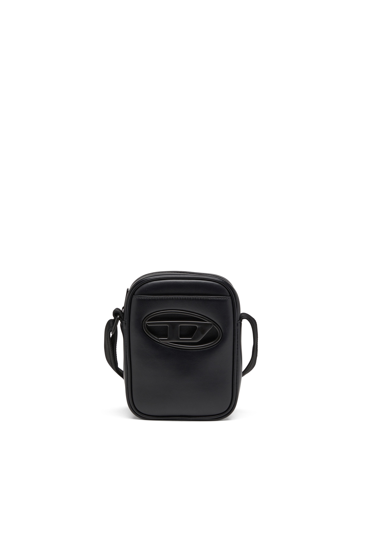 Diesel Holi-D-Crossbody bag in PU and neoprene - Crossbody Bags Mens in Black