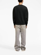 AMI Paris Black Ami De Coeur Cotton Sweatshirt