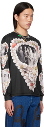 Chopova Lowena SSENSE Exclusive Black Wedding Day Long Sleeve T-Shirt