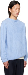 ATON Blue Crewneck Sweater