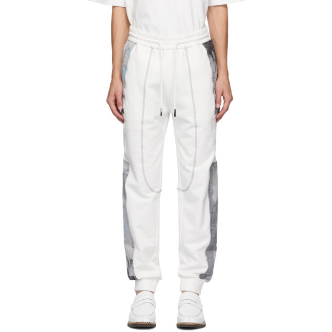 Photo: Feng Chen Wang White French Terry Lounge Pants