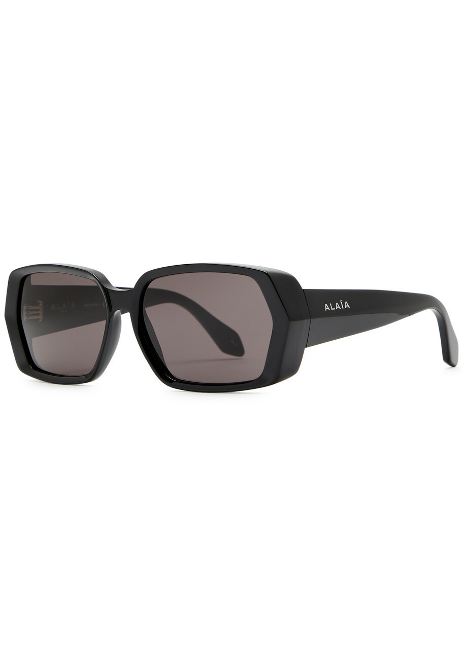 Alaïa Square-frame Sunglasses - Blue Light - One Size ALAÏA