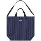 Engineered Garments Stripe Carry All Tote