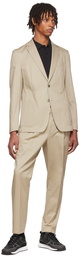 Boss Beige Hanry Suit