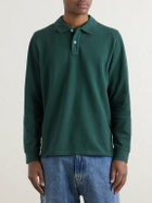 Drake's - Cotton-Piqué Polo Shirt - Green