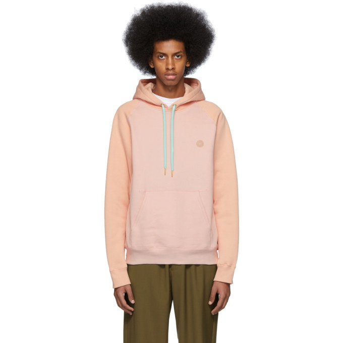 Photo: Acne Studios Pink Bla Konst Flangan Hoodie