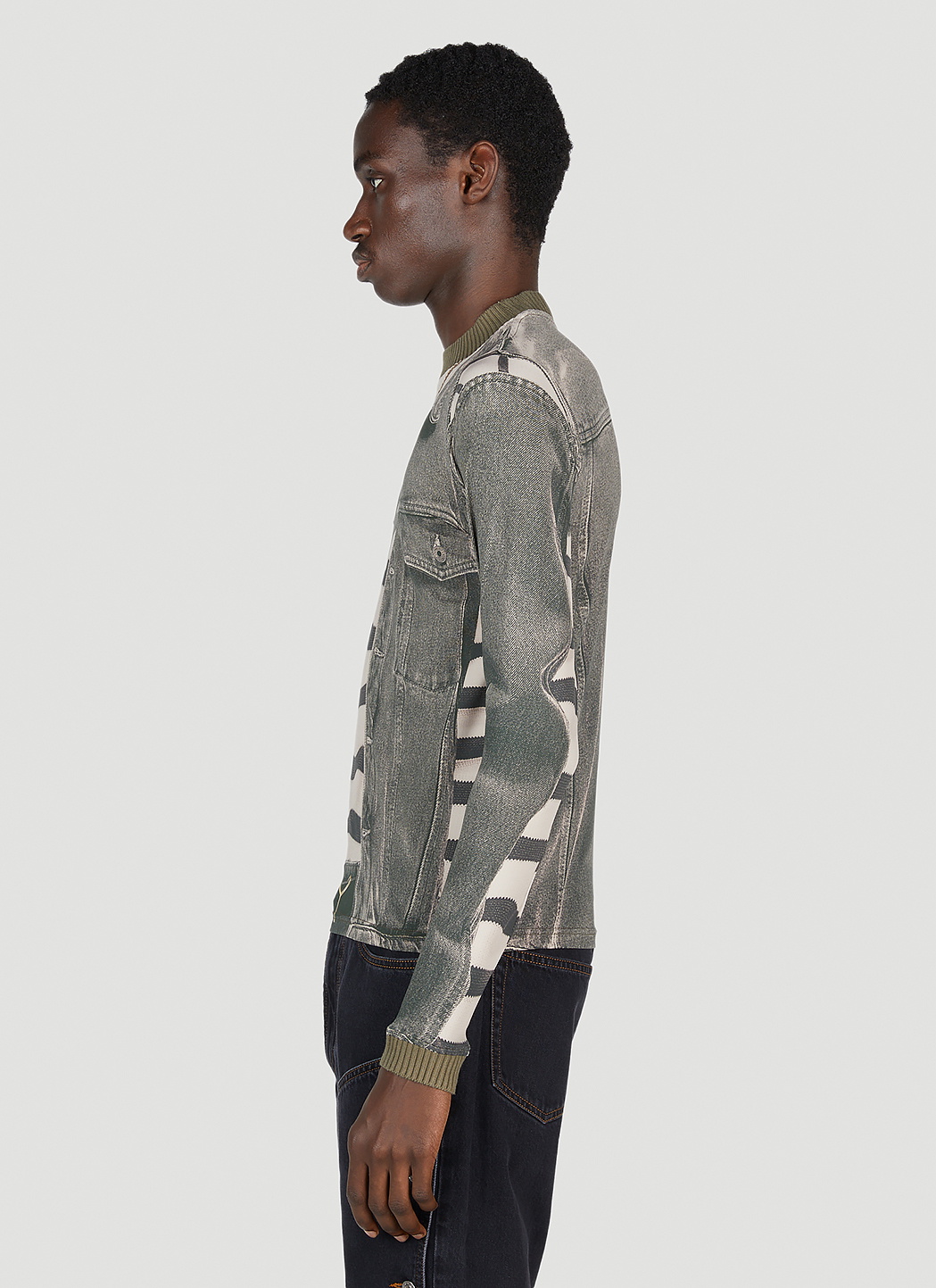 Y/Project x Jean Paul Gaultier Trompe L'Oeil Jacket Top