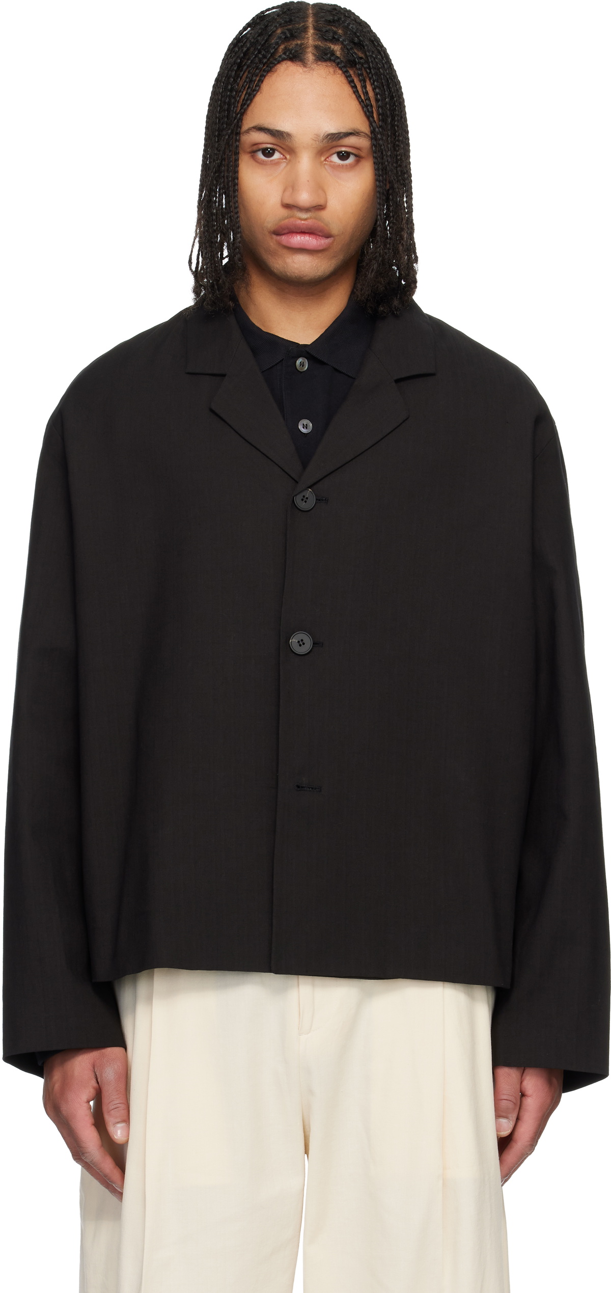 Studio Nicholson Black Note Jacket Studio Nicholson