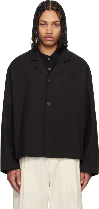 Photo: Studio Nicholson Black Ferro Blazer