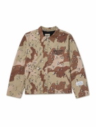 Gallery Dept. - Montecito Camouflage Logo-Print Cotton-Ripstop Jacket - Neutrals