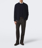 Incotex Virgin wool straight pants
