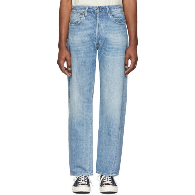 Levi's Baggy Blue Jeans - Wayne Wardrobe - Vintage + Luxury