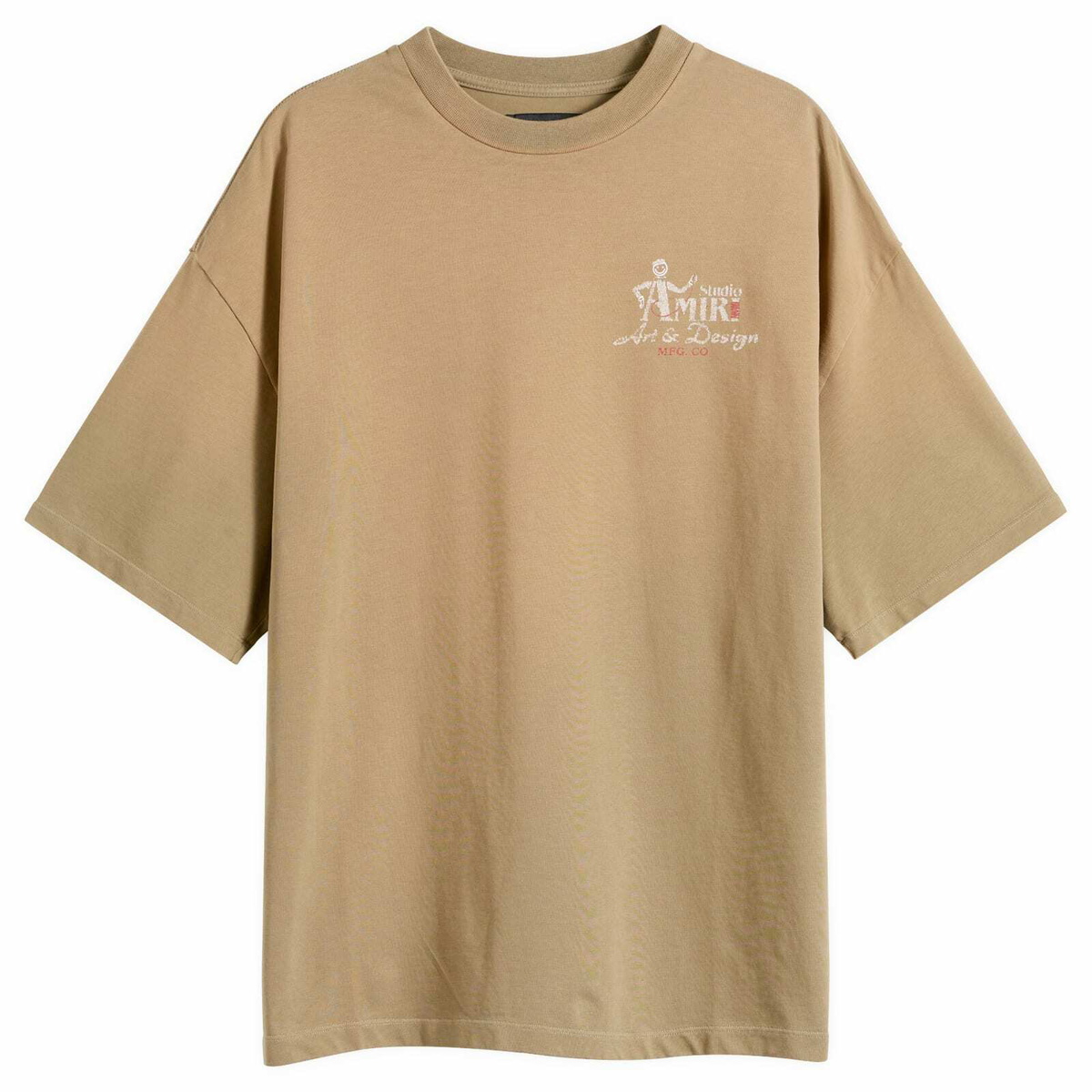 Amiri Men's Studio Skate T-Shirt in Camel