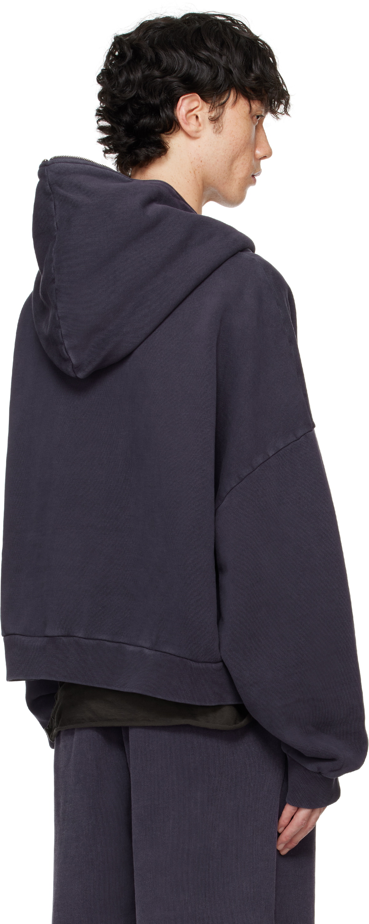 Entire Studios Navy Eternal Zip Hoodie Entire Studios